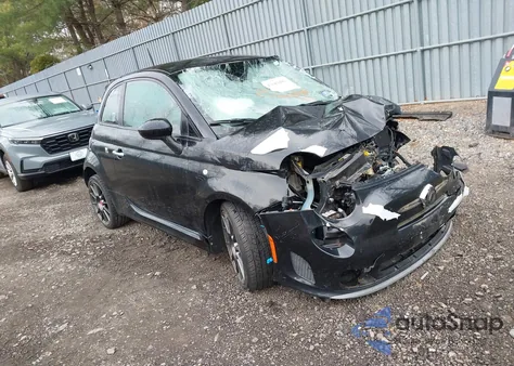 2013 Fiat 500 Abarth from USA, damaged, VIN 3C3CFFFH2DT607638